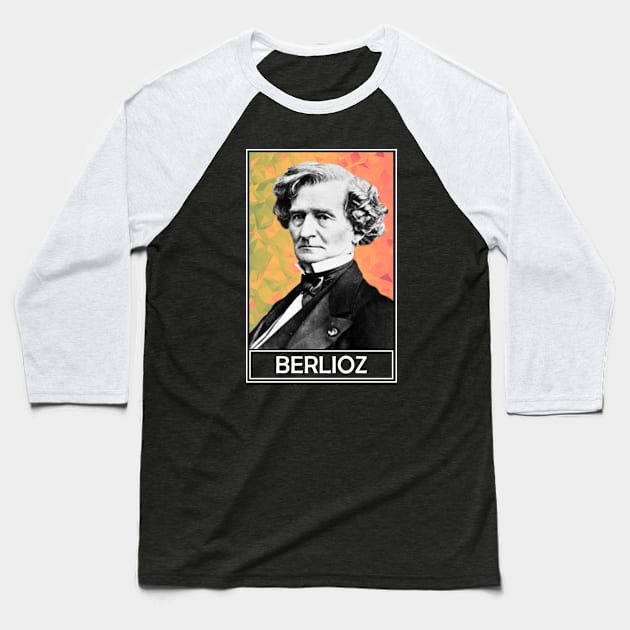 Hector Berlioz Baseball T-Shirt by TheMusicophile